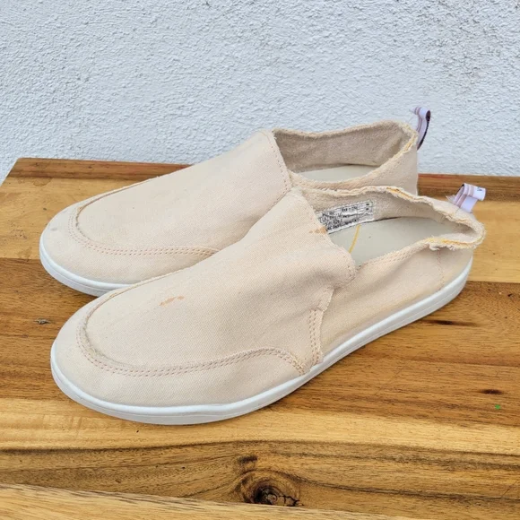 Vionic Beach Slip On Sneaker Canvas Shoes Women's Size 9.5 - Picture 5 of 16